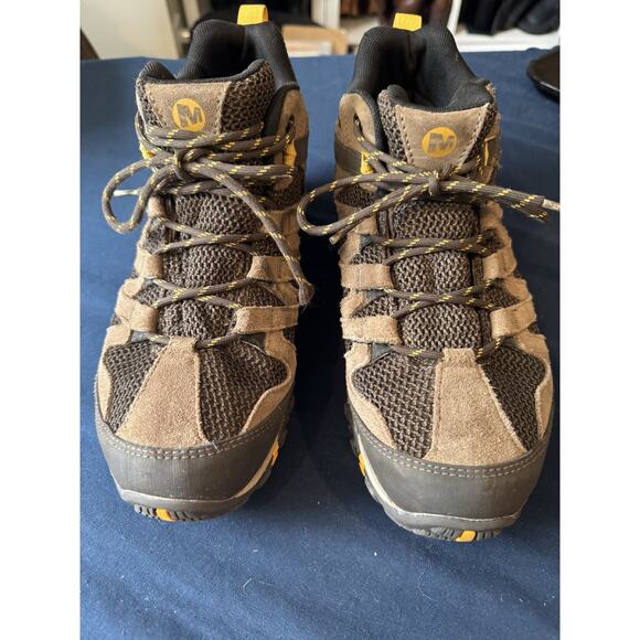 Merrell Alverstone Mid GTX Hiking‎ Mid Boot J48535W Men’s 8 Wide NWOT - Picture 1 of 3